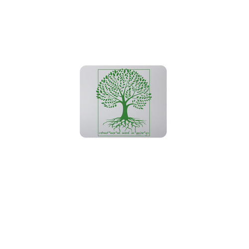 SWI Tree mouse pad, a White Full Color Mouse Pad
