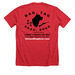 Guided Dog Hunt, a Heather Red Premium Unisex Tee (back-view)