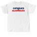 official catholics vs alcoholics notre dame v, a White Classic Unisex Tee