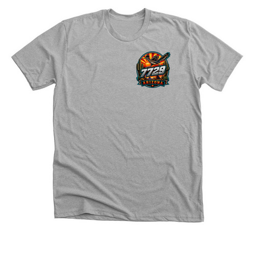 7729 Arizona - Ask me what it means, a Athletic Heather Premium Unisex Tee