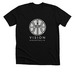 Vision Basketball - grey logo, a Solid Black Blend Premium Unisex Tee