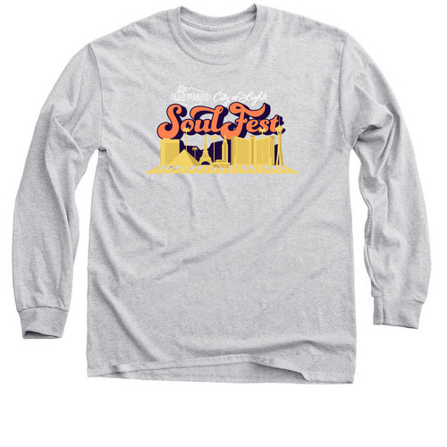 Orange + Light&nbsp;&nbsp;, a Sport Grey Classic Long Sleeve Tee