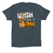 Fight Like A Kid - Team J.J., a Vintage Navy Premium Cotton Tee