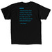 HB Black Unisex T-Shirt, a Black Classic Unisex Tee (back-view)