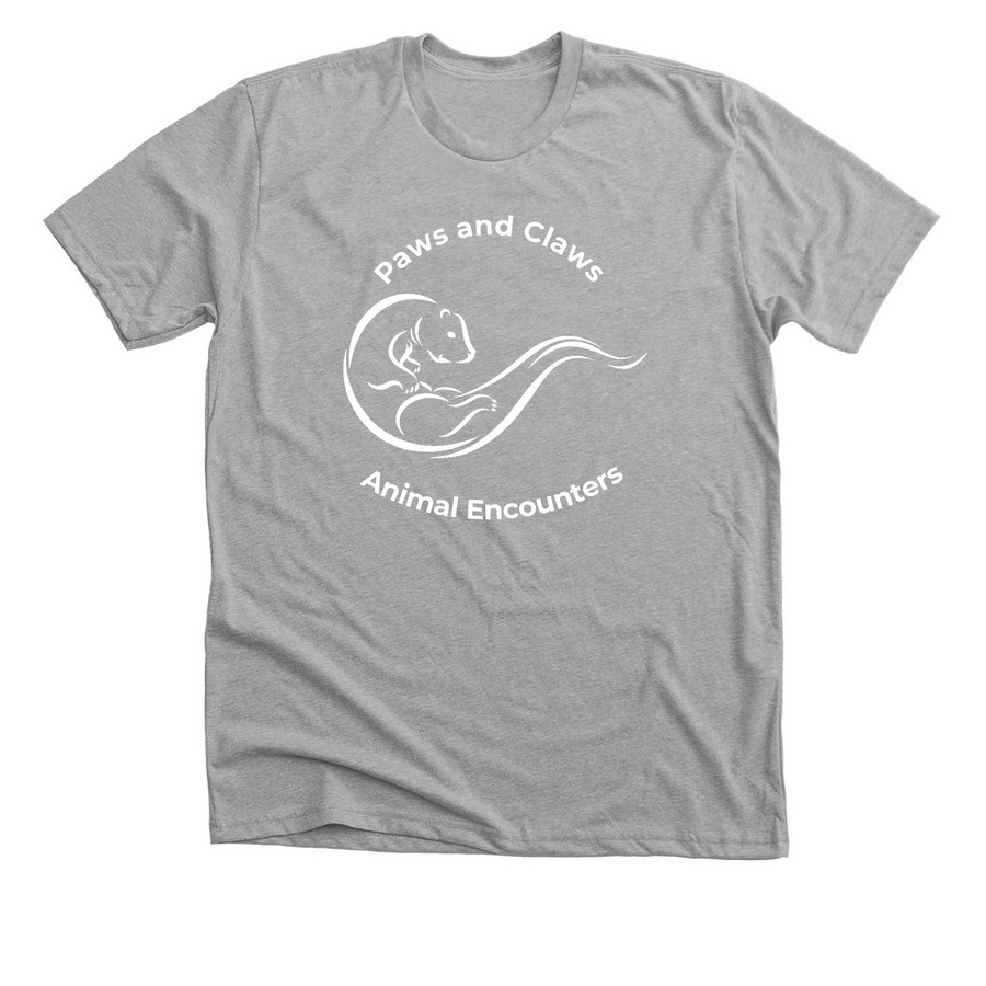 Swimming Otter, a Athletic Heather Premium Unisex Tee