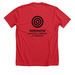 Symbol of Greatness and Leadership, a Heather Red Premium Unisex Tee (back-view)