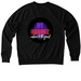 Not Too Good&nbsp;, a Deep Black Allmade Organic French Terry Crewneck Sweatshirt (back-view)