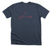LUXURY (minimal), a Heather Midnight Navy Premium Unisex Tee
