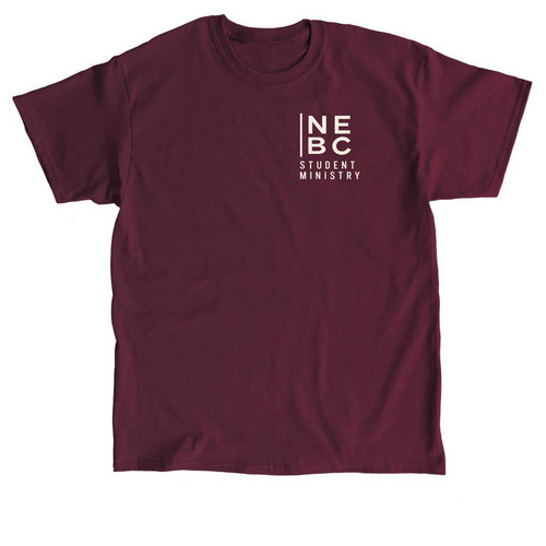 NEBC Youth - Abide, a Maroon Classic Unisex Tee