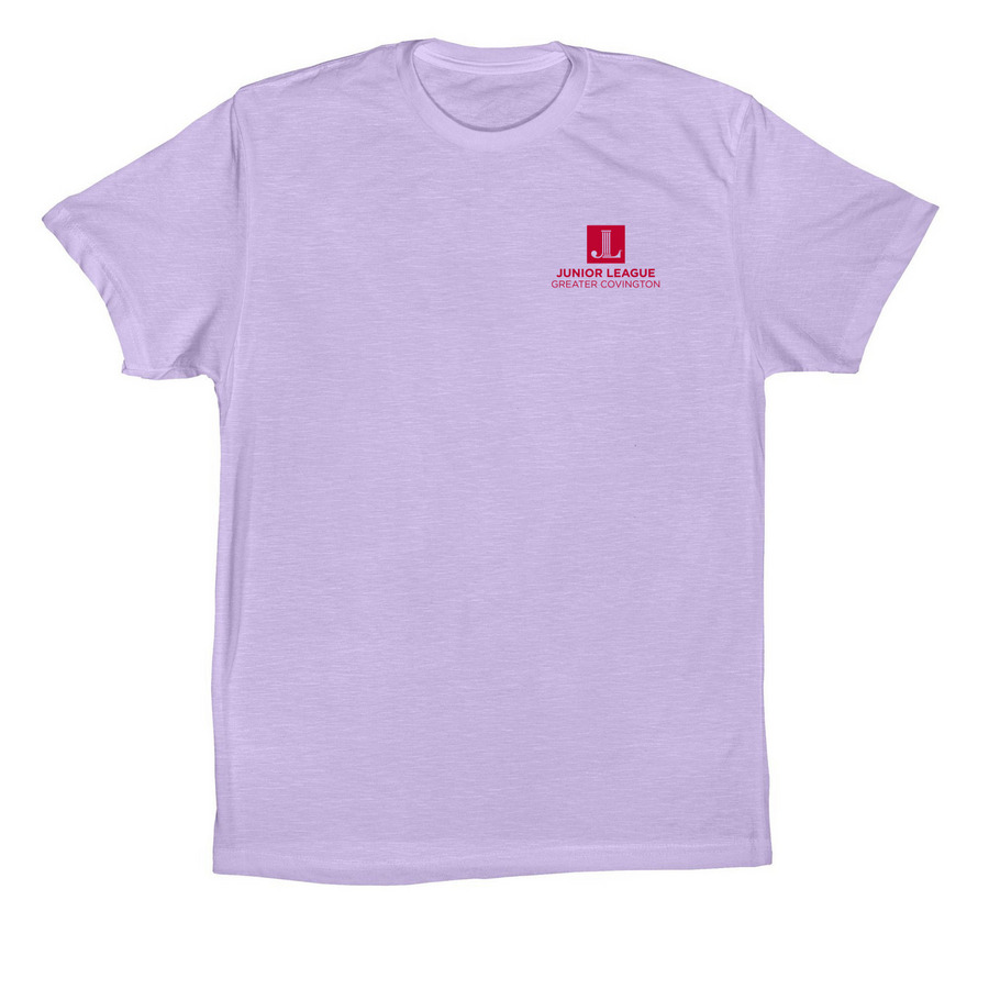 Dogwood Cottage, a Dark Lavender Premium Cotton Tee
