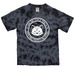 AEU Youth Crystal Tie Dye Logo Tee, a Black Youth Crystal Tie Dye Tee