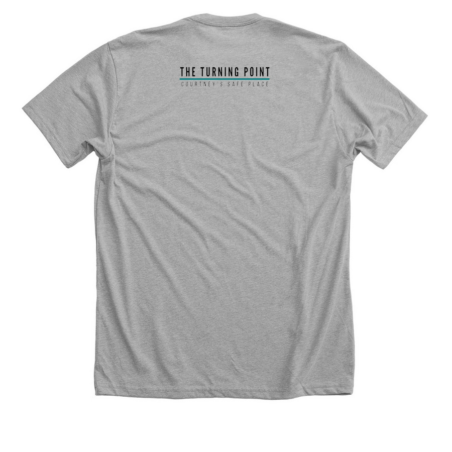 Forensic Nursing 2, a Athletic Heather Premium Unisex Tee (back-view)