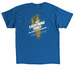 The Lightning Thief, a Royal Classic Unisex Tee (back-view)