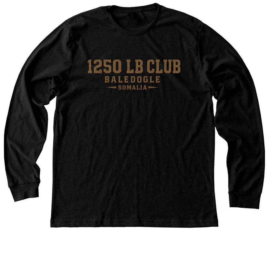 1250 LB CLUB - BMA, a Black Heather Premium Long Sleeve Tee
