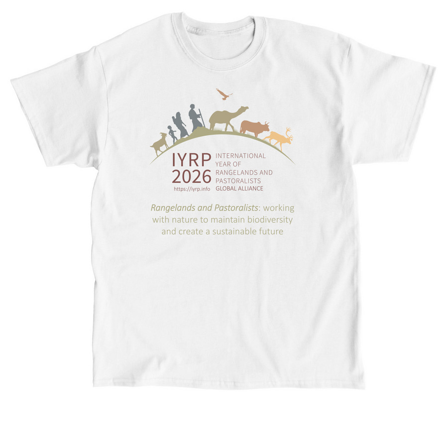Supporting Rangelands & Pastoralists!, a White Classic Unisex Tee