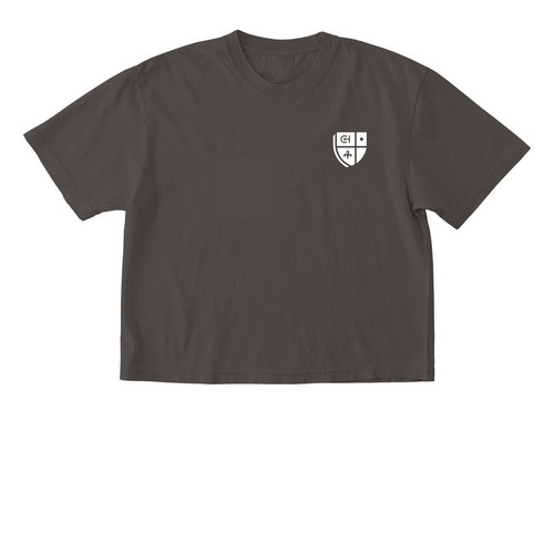 Simple Chatham Logo, a Pepper Comfort Colors Boxy Tee