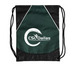 CSLDallas White Logo (Drawstring Bag), a Forest Green