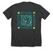 Young Farmers "Vines" Premium Unisex Tee, a Dark Grey Heather Premium Unisex Tee (back-view)