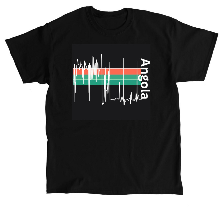 Angola Frequency 2.0, a Black Classic Unisex Tee