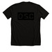 Oopa Banner Merch # 2, a Solid Black Blend Premium Unisex Tee (back-view)