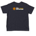 Little Sol Tee, a Navy Toddler Tee (back-view)