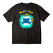 TK Defense Shirt, a Black Unisex Heavyweight Tee (back-view)