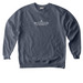 Virginia Class Submarine (791), a Denim Comfort Colors Crewneck Sweatshirt