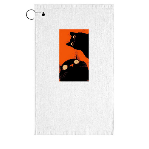 Enemy of the Empire, a White Golf Towel