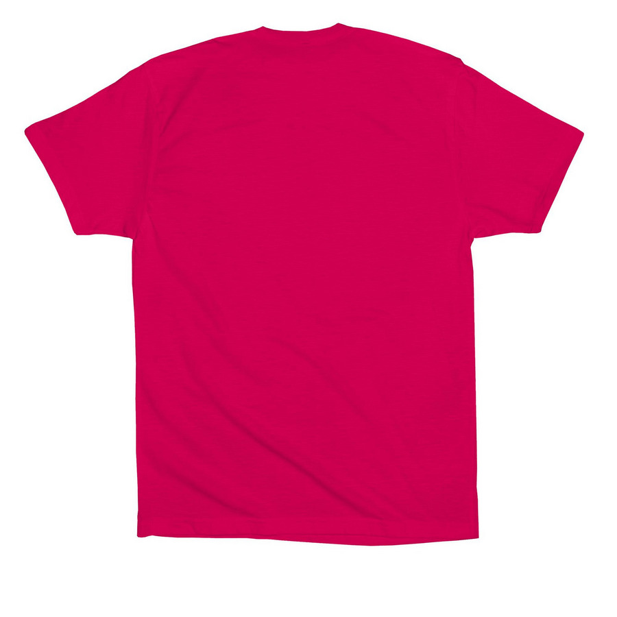 PJWC T-shirt Fundraiser, a Fuchsia Premium Cotton Tee (back-view)