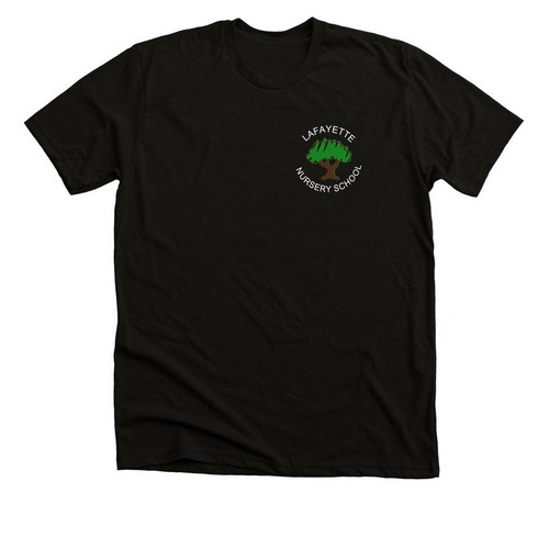 LNS Classic Design, a Solid Black Blend Premium Unisex Tee