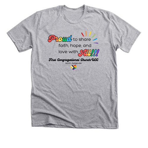 FCC Pride 2, a Athletic Heather Premium Unisex Tee