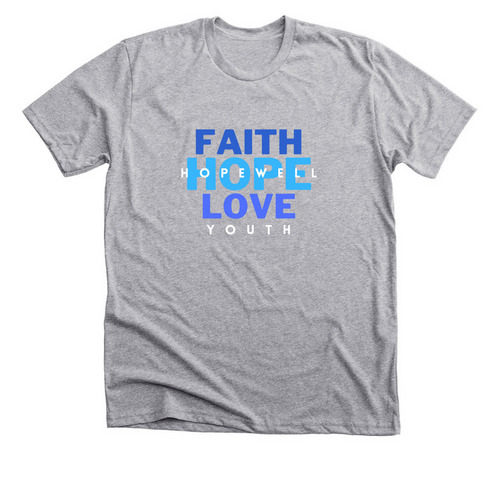 Hopewell Youth, a Athletic Heather Premium Unisex Tee