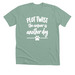 Fam Fit Check: Plot Twist, a Heather Dusty Blue Premium Unisex Tee