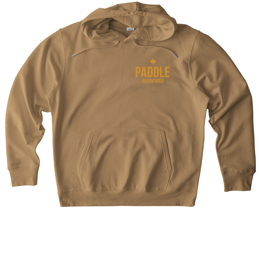 Paddle Adventurer Hoodie, a Latte Stanley/Stella Unisex Cruiser 2.0 Pullover Hoodie
