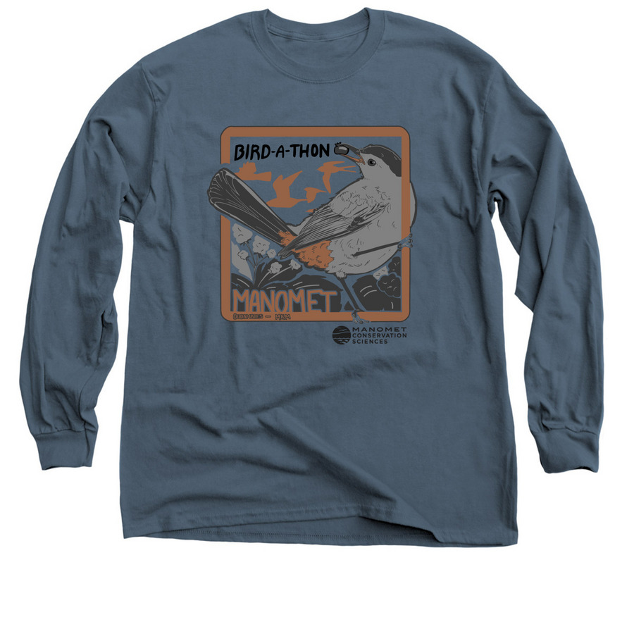 Bird-a-Thon 2026, a Indigo Classic Long Sleeve Tee