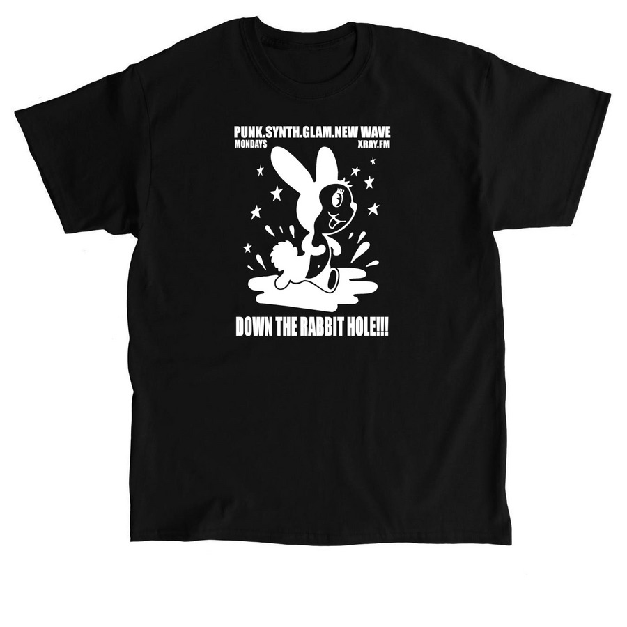 Down The Rabbit Hole!!! Fall 2025 Black, a Black Classic Unisex Tee