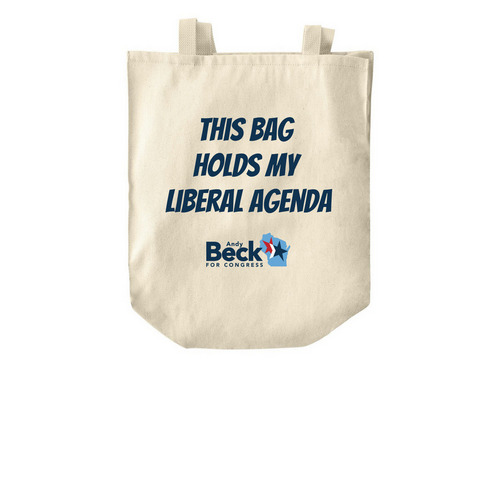 Agenda Bag, a Natural Over-the-Shoulder Shopping Tote Bag