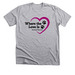 Where the Love is Logo&nbsp;, a Athletic Heather Premium Unisex Tee
