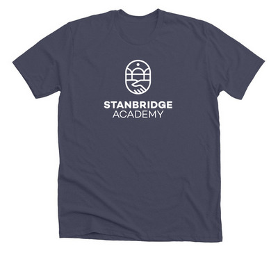 Stanbridge Tees & Sweatshirts, a Heather Midnight Navy Premium Unisex Tee
