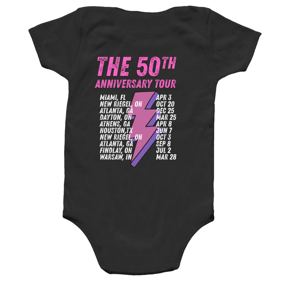 High Stakes Baby Onsie, a Black Infant Onesie (back-view)