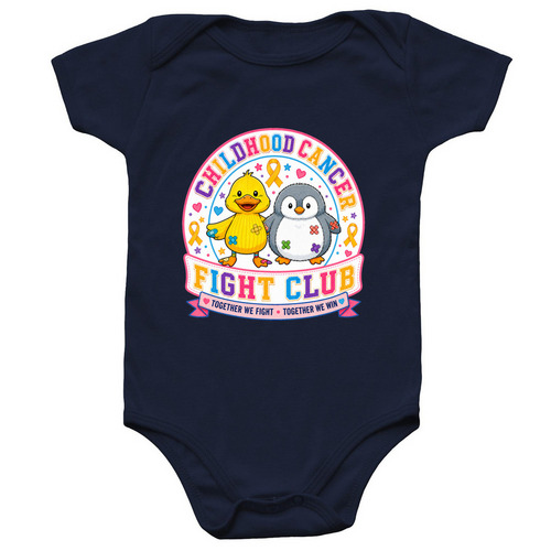 Fight Club - Baby, a Navy Infant Onesie