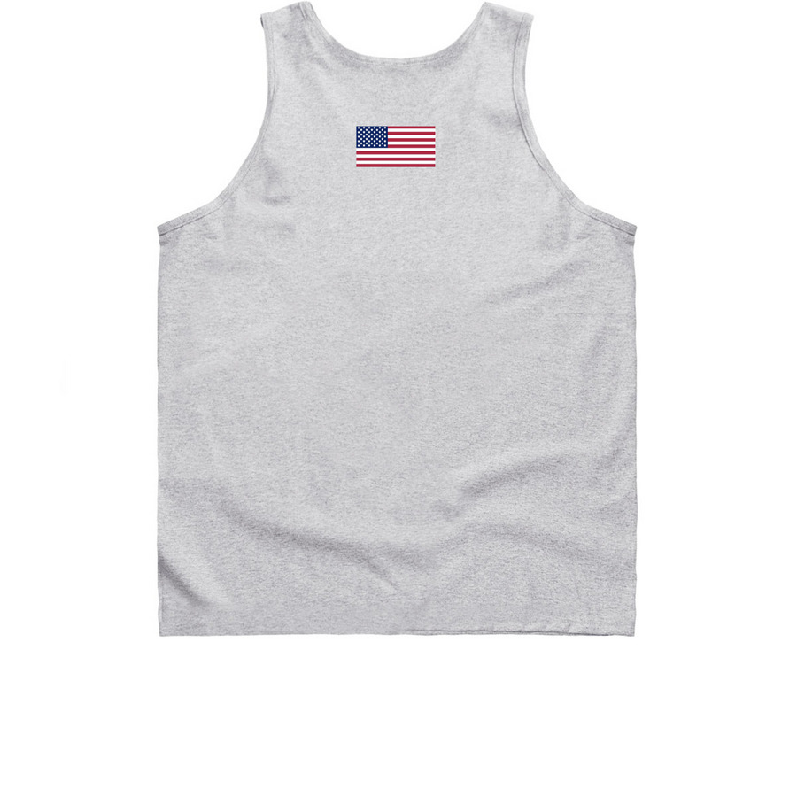 ROCKIES, a Sport Grey Classic Unisex Tank Top (back-view)