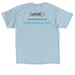 CUMC Nursery, a Light Blue Classic Unisex Tee (back-view)