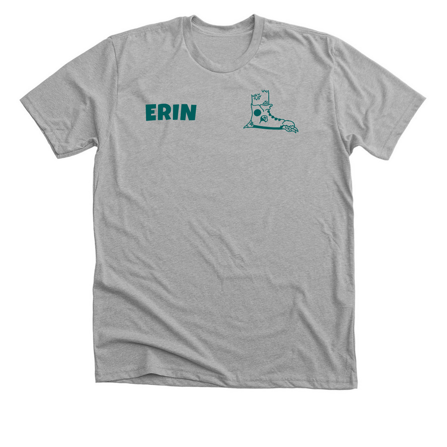 yo yo, a Athletic Heather Premium Unisex Tee