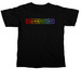 Queer Pride, a Black Comfort Colors Unisex Tee
