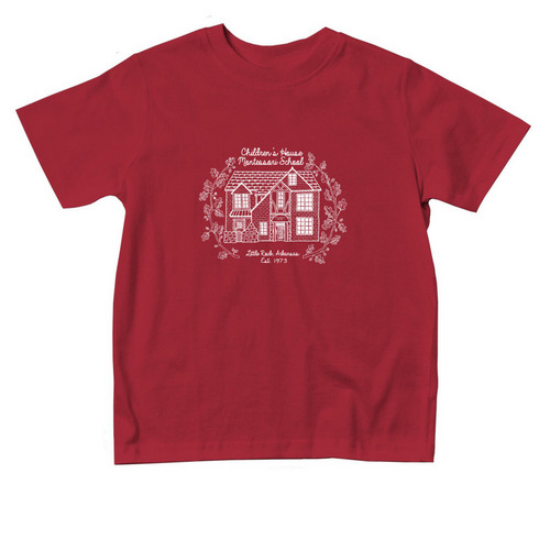 Toddler CHMS Classic School Shirt, a Red Toddler Tee
