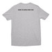 Lancaster Ski Club Merch, a Athletic Heather All-American Unisex Tee (back-view)