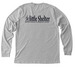 Little Shelter Animal Rescue Logo&nbsp;, a Athletic Heather Premium Long Sleeve Tee (back-view)
