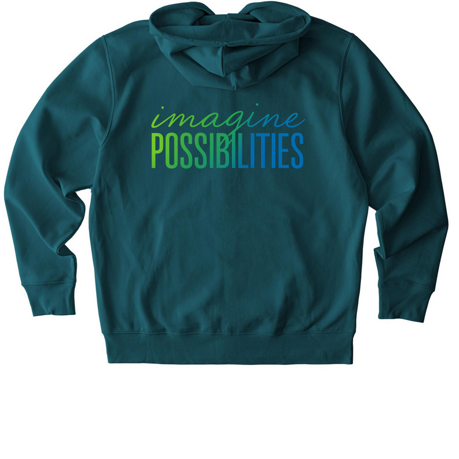 IP Zip Up Hoodie, a Stargazer Stanley/Stella Unisex Cultivator 2.0 Zip Up Pullover Hoodie (back-view)