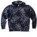 Youth Modern Logo Sweatshirt, a Black Youth Tie Dye Pullover Hoodie